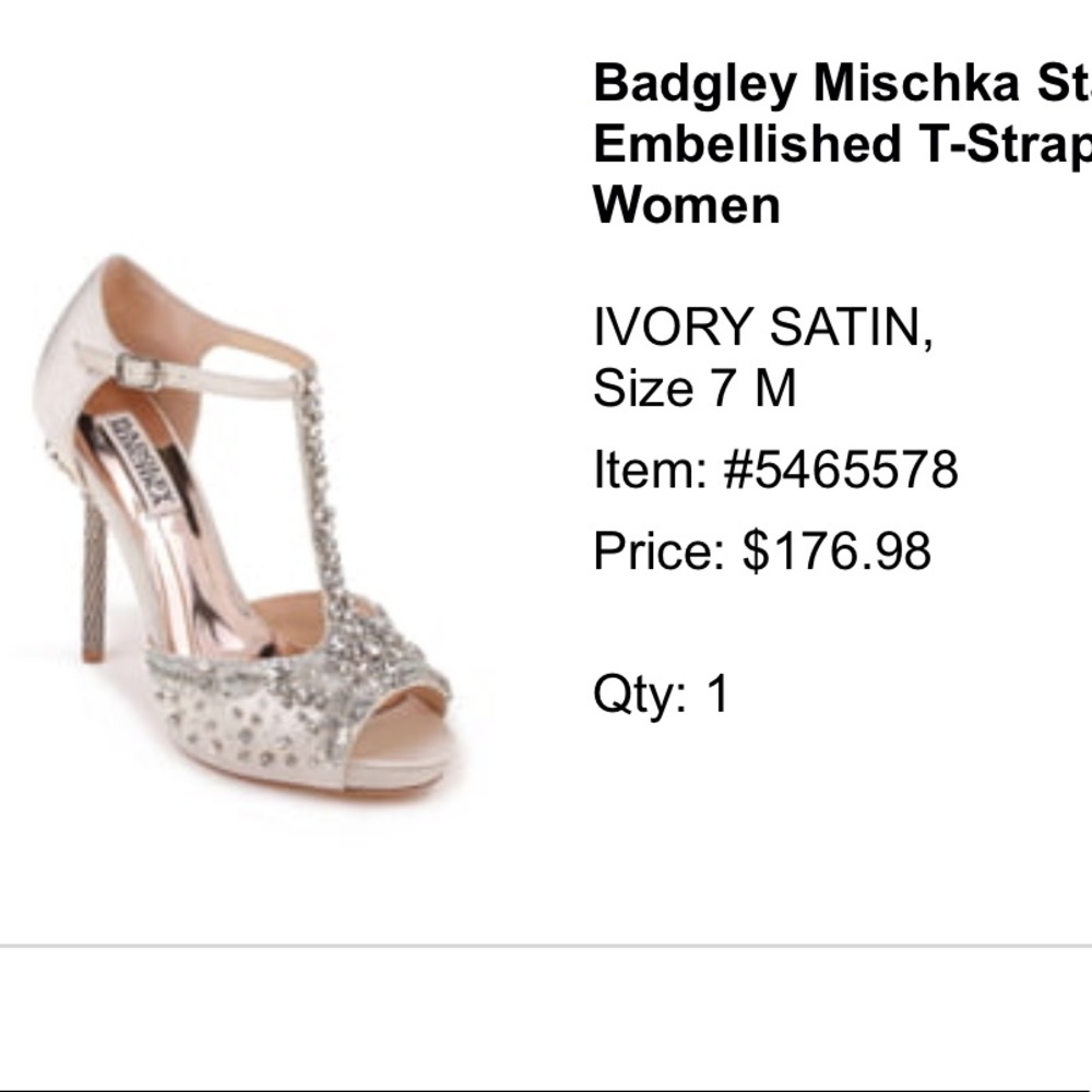 Badgley Mischka Wedding Shoes